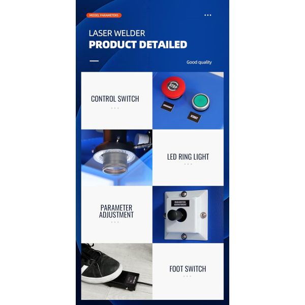 Easy to Operate 200W Built-In Chiller Yag Jewelry Laser Welding Machine for Rings Bracelets Platinum Gold Silver and More