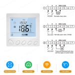 Wifi Tuya Programmable Floor Heating Thermostat Touch Screen Floor Temperature