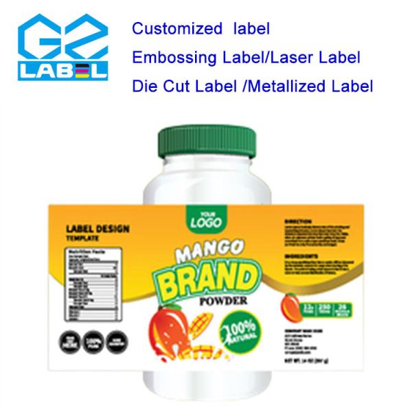 Quality Customized Label Sticker Printing any size Circle   Oval Labels for sale
