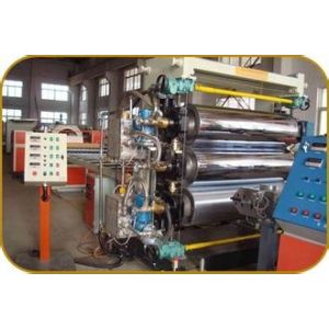 China Multi-Layer Plastic Board Extrusion Line With Air Conditioner / Advertisement wholesale