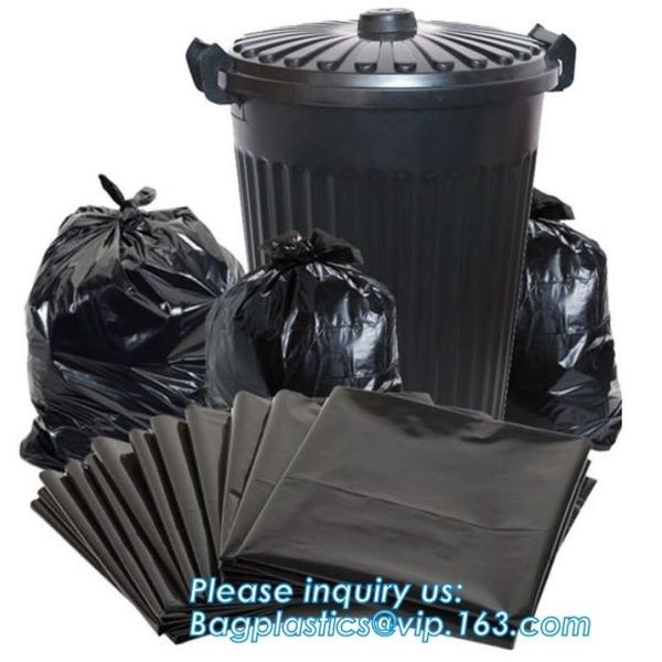 Tall Kitchen Drawstring Trash Bags,Reusable Trash Diaper Bag,gallon black drawstring, durable bin liners 1.2 mil, unscen
