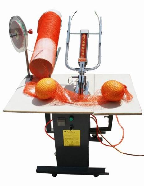 Quality Penumatic Semi-Automatic Mesh Bag Clipping Machine for sale