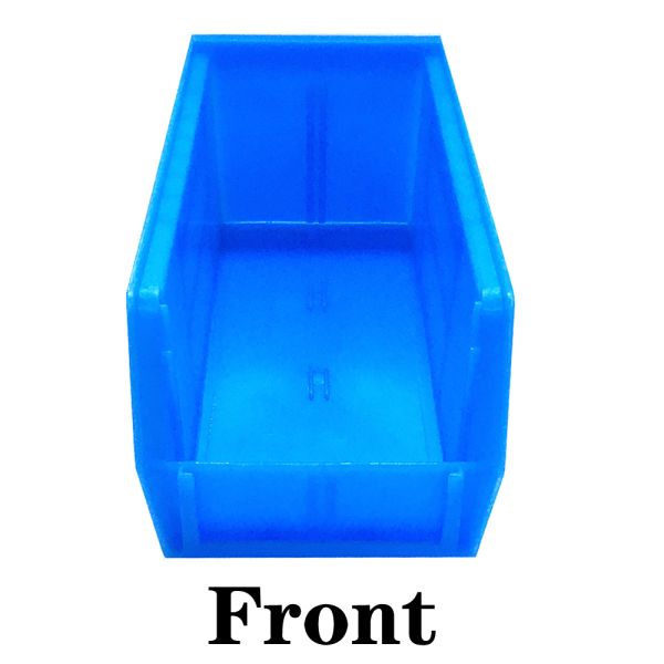 Small Plastic Crate Box For Spare Parts Storage 175x102x80mm
