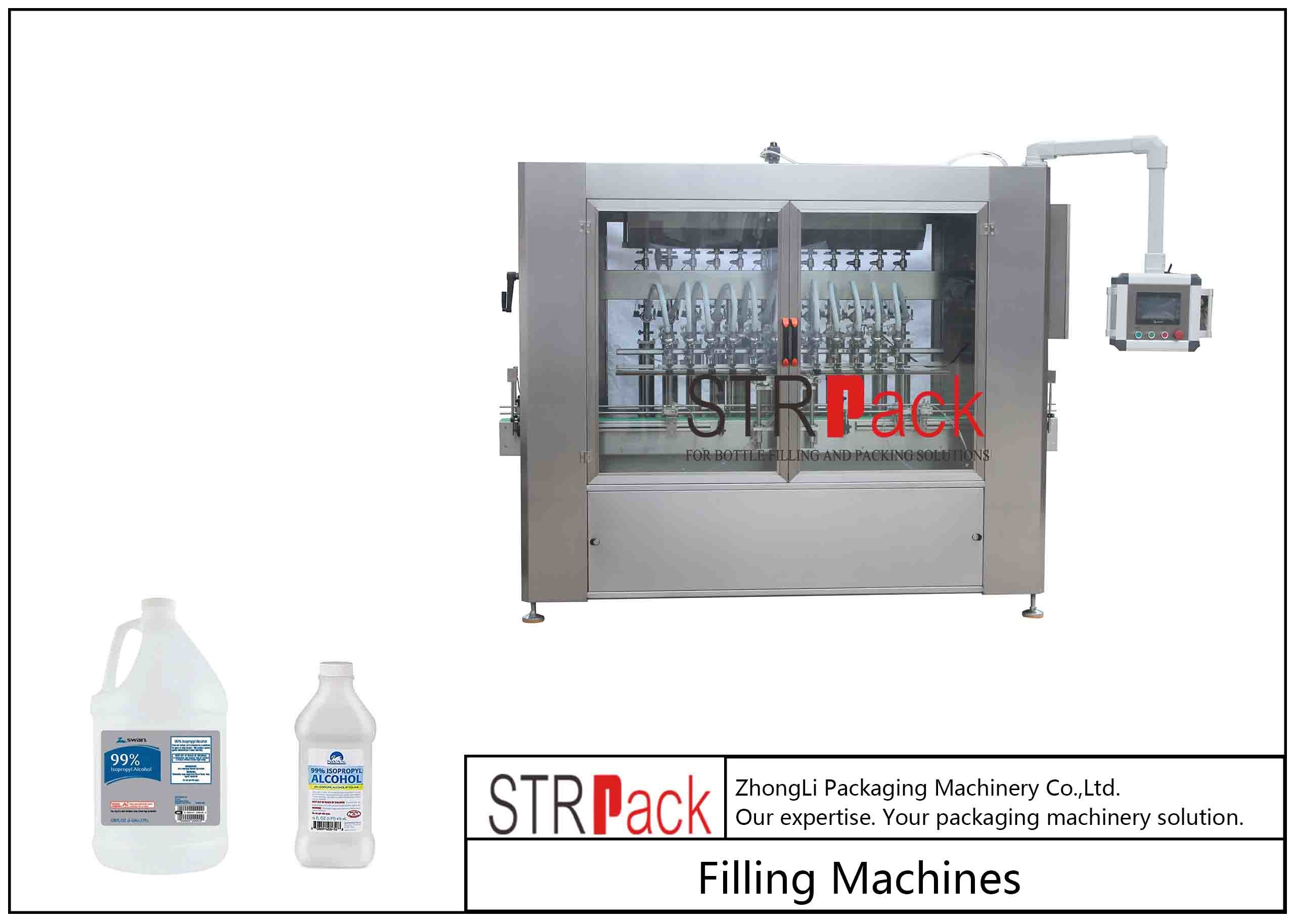 China Detergent Multihead Linear Filling Machine For Customizable Volume Of Bottles wholesale