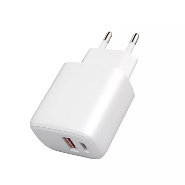 EU Plug 30W A C Charger PD Adapter for Fast Charging Laptops/Projectors