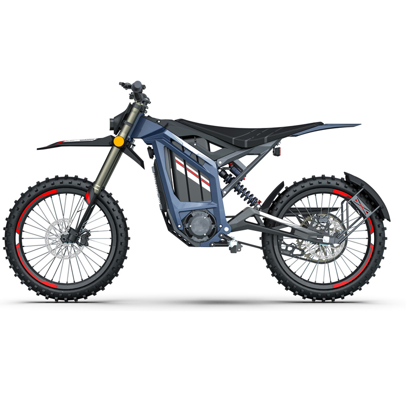 100-110km Range DNM Inverted Suspension Fork Electric Hybrid Bike with LCD Display