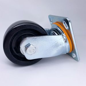 China Appliance Bakery Trolley Wheels Heat Resistant Plate Swivel Caster wholesale