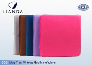 China Colored Softness Memory Foam Cushion , Sciatica Gel Seat Cushion wholesale