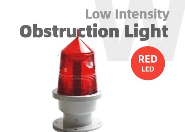 Quality IP67 low intensity Air Craft Warning Light GZ155 Stable Burning for sale