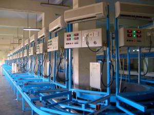 China Electronic Air Conditioner Production Line floor - type AC Performance Testing System wholesale