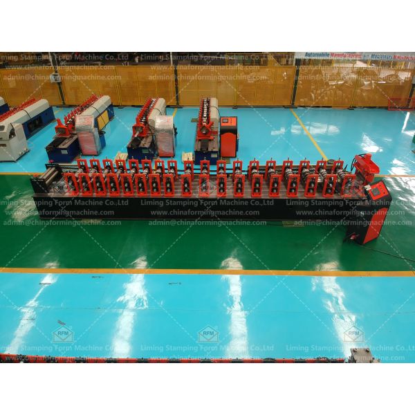 Chain Drive 0.7mm Carriage Board Roll Forming Machine 380v Container Car Panel Making