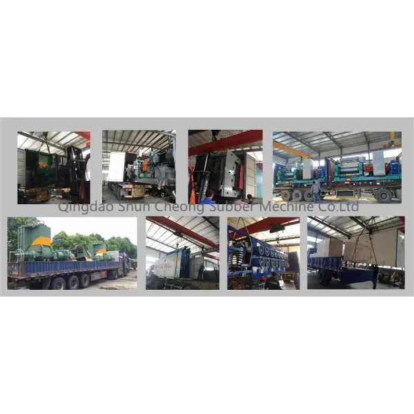 Automatic Grade Vertical Structure Heating Press Duplex Curing Machine for Car Foot Mat Making