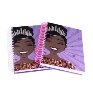 Buy cheap Personalized Spiral Notebook Printing Service Plastic Coil With Pocket from wholesalers