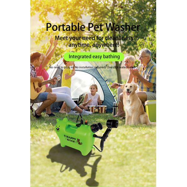 Plastic Pet Bathing Tools Mud Dog Paw Cleaner Portable Outdoor Shower