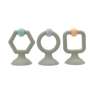 Little Rawr 8cm Building Block Toy Cute Squigz Silicone Suction Cup