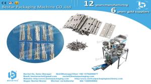 China Doors and windows fitting hardware counting packing machine with 4 bowls and feeding belt on sale