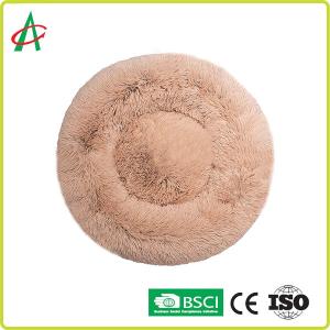 REACH Diameter 20 24 32 40 46 Super Soft Plush Dog Bed