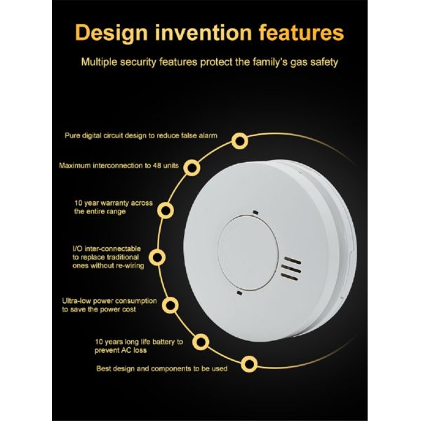 Smart Smoke Detector(SD12WL-E)