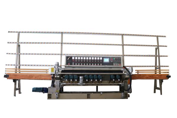 Quality One Year After-sales Service 10-Axis CNC Automatic Glass Linear Beveling Machine for sale