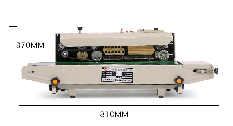 Household Automatic Band Sealing Machine Compact Fr 900 Continuous Sealer Machine