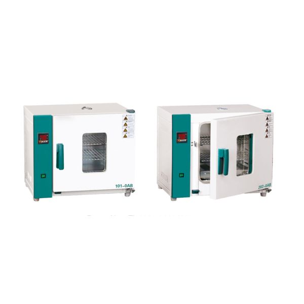 Horizontal 1.2kw - 3.0kw Forced Air Drying Oven With Over Temperature Sound Light Alarm