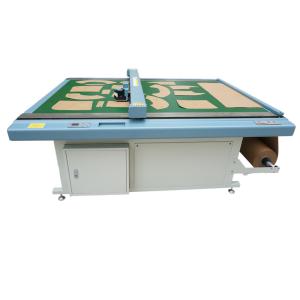 China 1500*1200mm Flatbed Leather Mat Vacuum Adsorption CAD Paper Paper Board Cutting Plotter for Garment Shops wholesale
