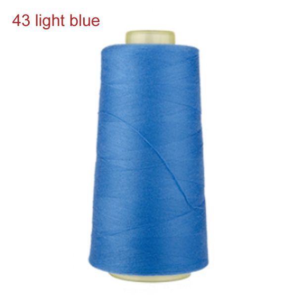 China Manufacturer 40/2 Polyester Colorful For Sewing White Spun Sew Polyester Thread