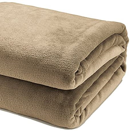 100% Polyester Bedsure Microfiber Blanket , King Size Plush Blanket