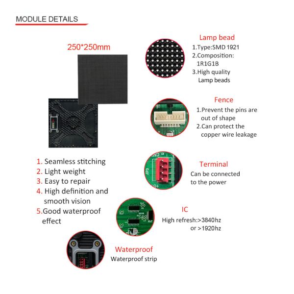 Both Fixed and Rental LED display P4.81mm LED Full Color Outdoor LED screen