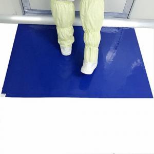 China Disposable Customized Cleanroom Sticky Mat Adhesive Basketball Floor Capture Dirt And Dust Tacky Mats wholesale