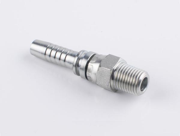 Quality Npt Swivel Hexagon Hydraulic Hose Fittings Jic Nipples Cnc Machinery for sale