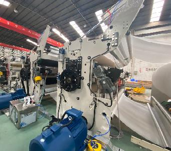 Quality 4blades 450M/Min Toilet Paper Rewinding Machine for sale