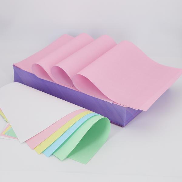 Quality A GRADE Invoice CB/CFB/CF Carbonless Paper For Computer Printing for sale