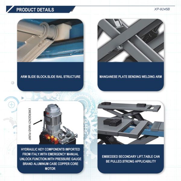 4.5T Alignment Scissor Car Lift