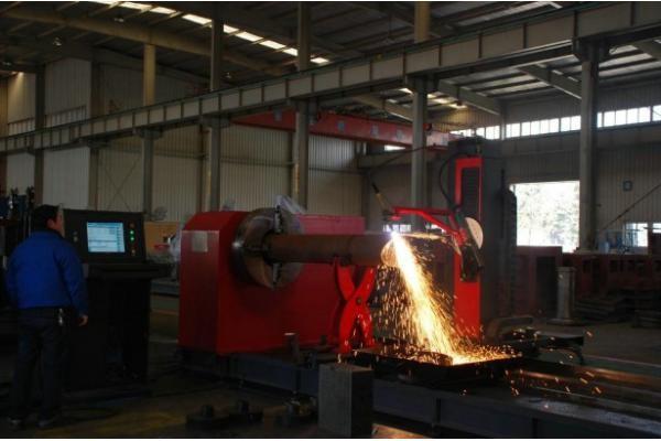 Quality Tube /  Pipe 600mm CNC Hypertherm Plasma Cutter Five Axis Controlled for sale