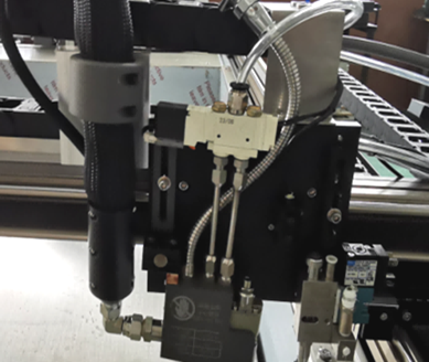 XY gluer glue plotter gluing machine for Corrugated POS/POP displays (FSDUs, CDUs, dump bins)