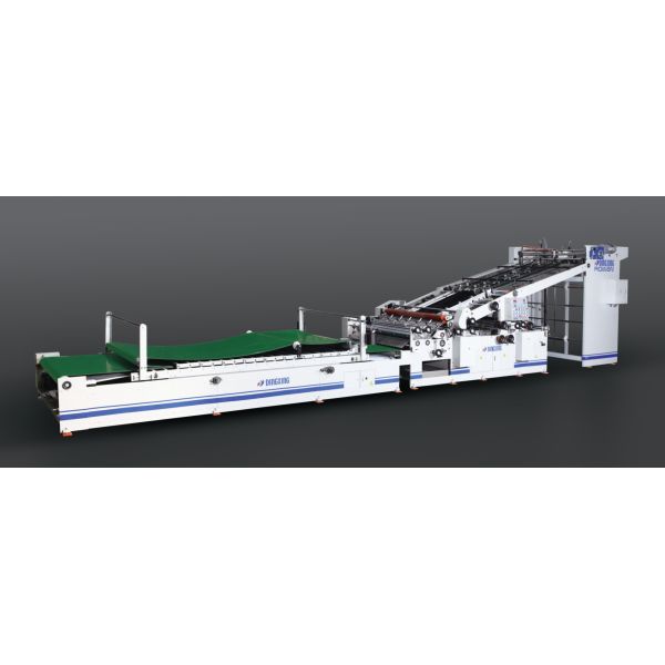 Single Three Layers Automatic Flute Laminator Middle Speed DF-1650EL