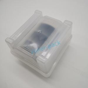 China 100mm Clear Wafer Shipping Box Carrier With Ultra Clean PP Material wholesale