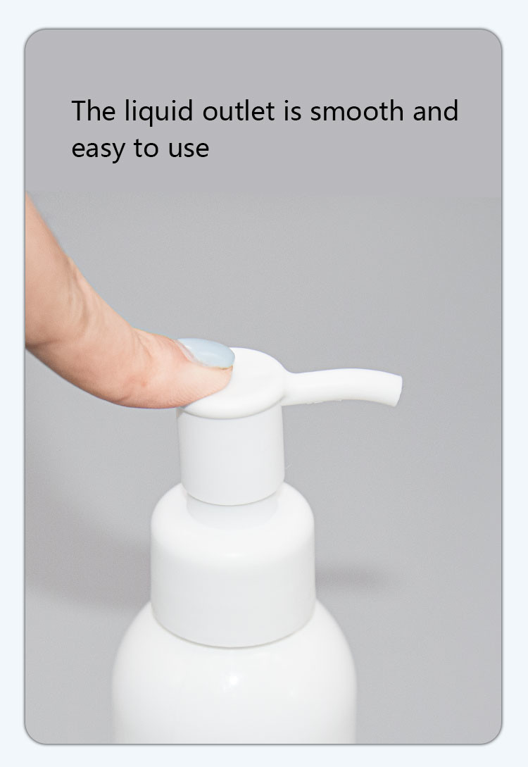 180ml/200ml/300ml Round shape PET Makeup Remover Bottle Cleansing Oil Packaging UKG28