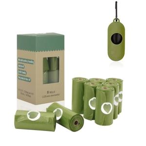 China Custom PBAT Biodegradable Poly Bags Rolls For Dog Poop wholesale