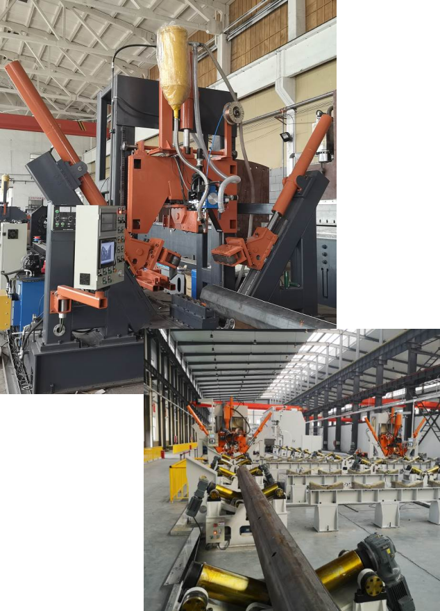 Diameter 60~600mm,Length 12000mm CNC Light Pole Shut-Welding Machine
