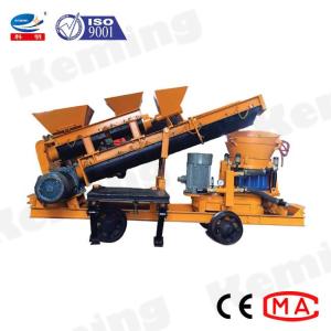 China Self Loading 7.5kW Spraying Wet Mix Shotcrete Machine wholesale