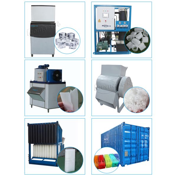 5T Brind Machine Shape Refrigerator Ice Block Moulding Machine