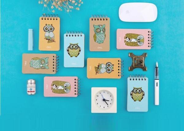 Quality Fashional Recycling Notepad, Recycled Paper Cover Spiral Notepad, Recycle Notepad for sale