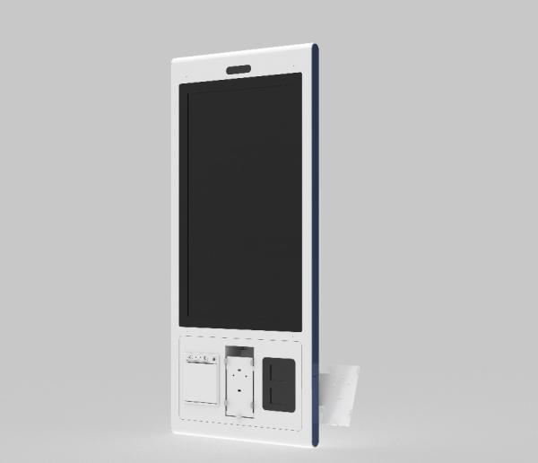 Quality Android Payment Kiosk System 27 Inch Restaurant Self Service Order Kiosk With Thermal Printing Self Service Electronic Kiosk for sale