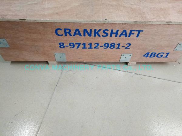Quality Original Diesel Engine Crankshaft Isuzu 4bg1 Engine Parts 8-97112-981-2 for sale