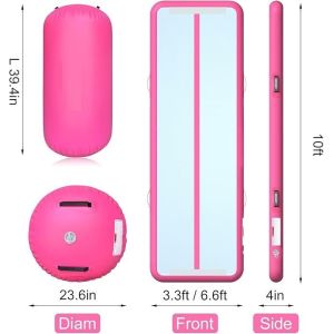 Inflatable Gymnastics Air Roller Set, Tumble Rolling Air Roller Gymnastics