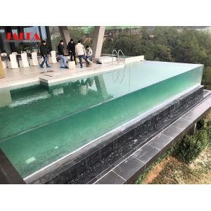 Buy cheap Transparent Explosion Proof Infinity Pool Custom Acrylic Pool from wholesalers