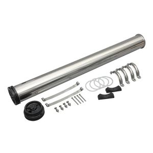 China Heavy Duty Stainless Steel 4040 Reverse Osmosis Membrane Housing wholesale