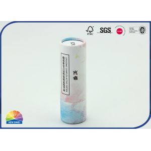 China 157gsm C2S Paper Custom Cardboard Tubes Care Essence Packaging wholesale